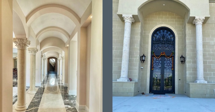 Dougbuild's Corinthian Limestone Columns