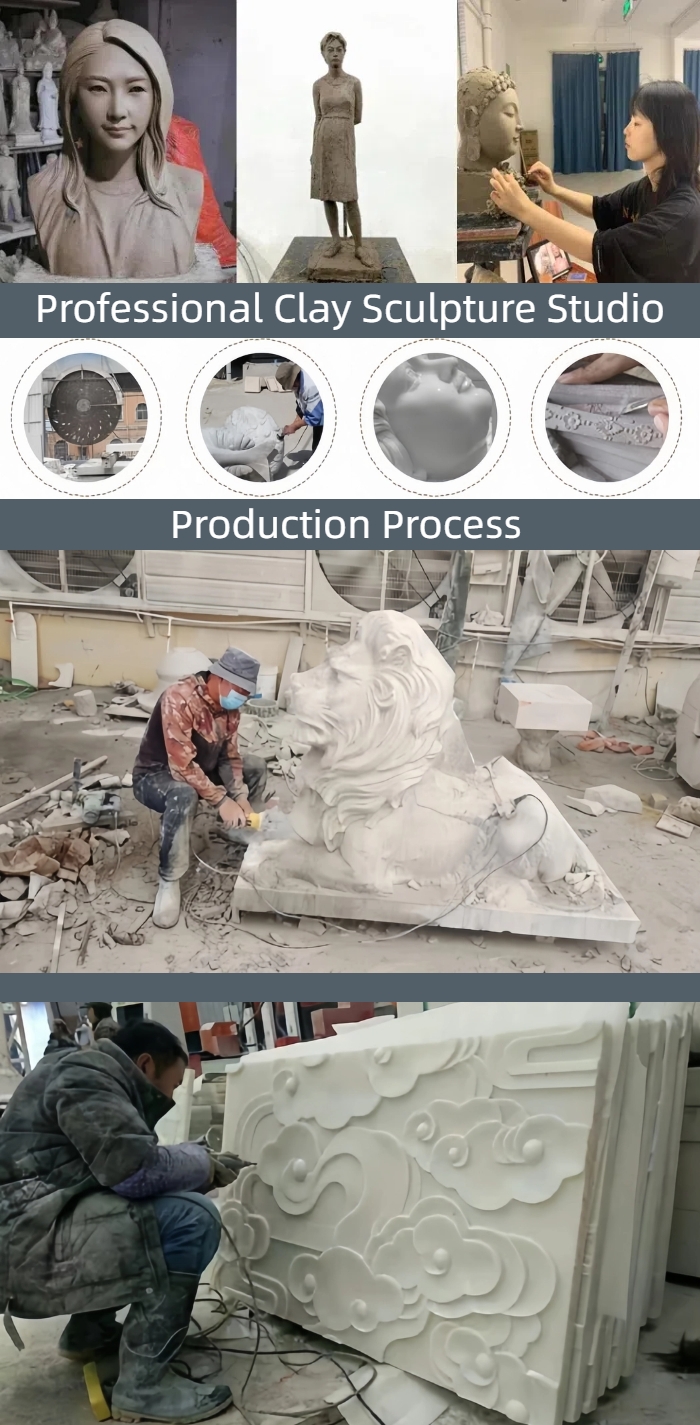 Statue Creation Production Process