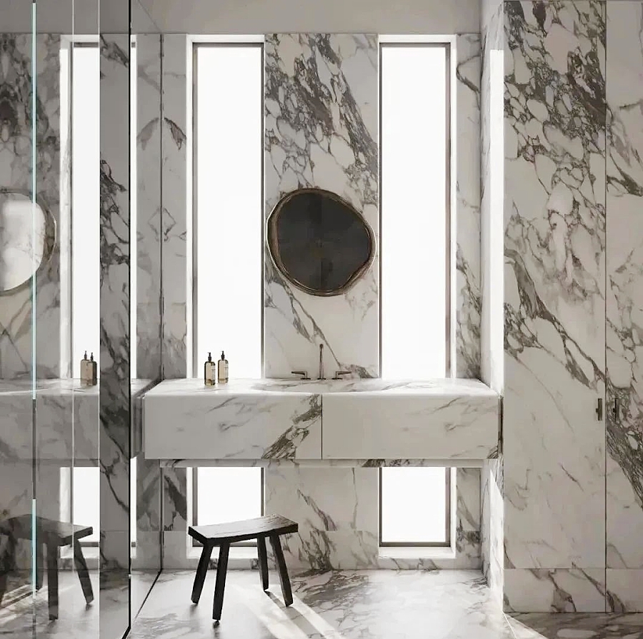 Marble Bathroom Countertop